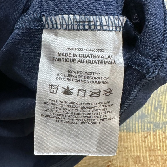 Nike USA Soccer Short Sleeve Shirt Navy Blue Large USWNT - Picture 8 of 8